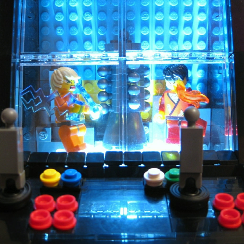 Illustration for article titled Lego Arcade Console